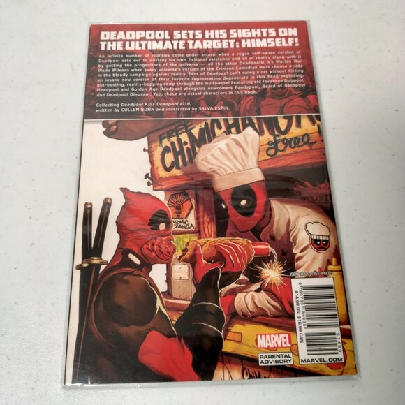 Marvel X Deadpool Kills Deadpool Graphic Novel Comic 2016 Bunn Espin - Picture 3 of 16